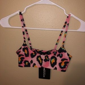 PRETTY LITTLE THING swim suit - (top & bottom)